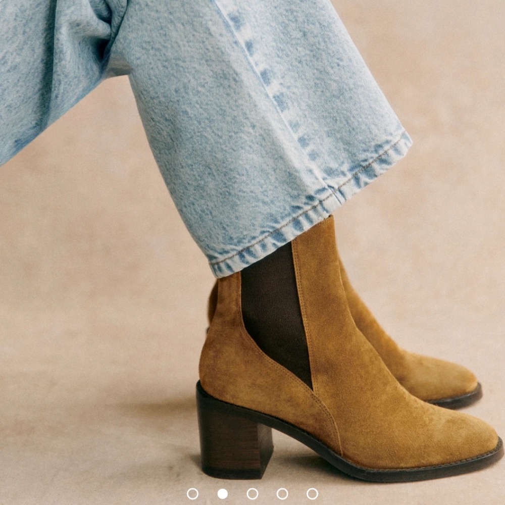 Sezane Pippa Ankle Boots Sz39